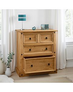 2+2 DRAWER CHEST