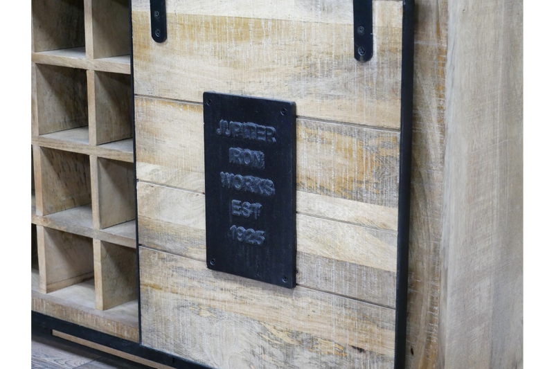 INDUSTRIAL WINE CABINET