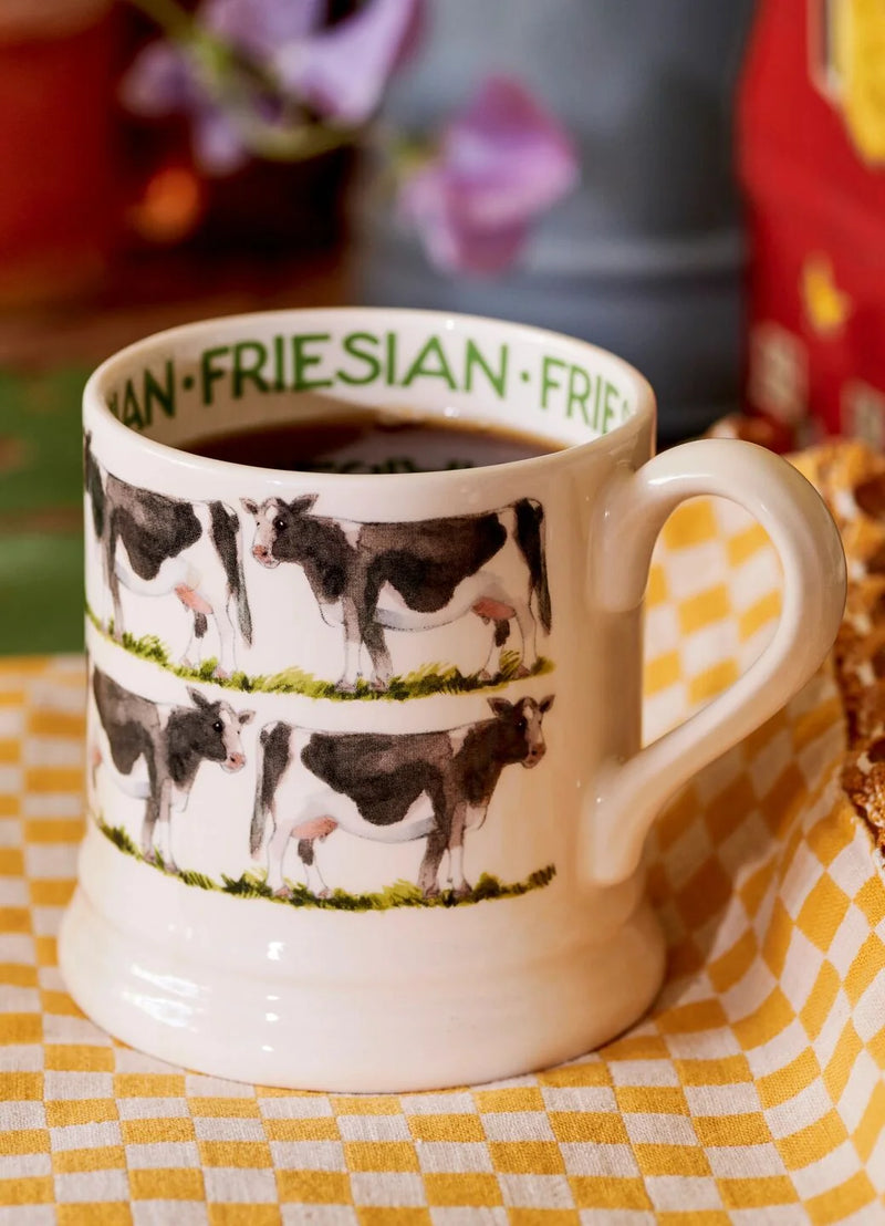 FRIESIAN COW 1/2 PINT MUG
