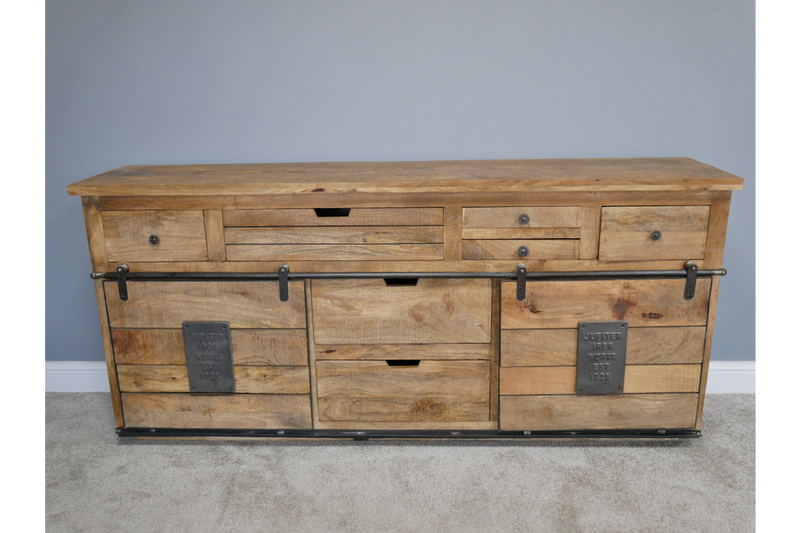 LARGE INDUSTRIAL SIDEBOARD