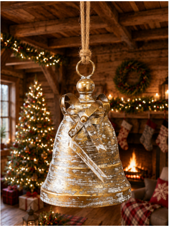 BELL WITH RIBBON