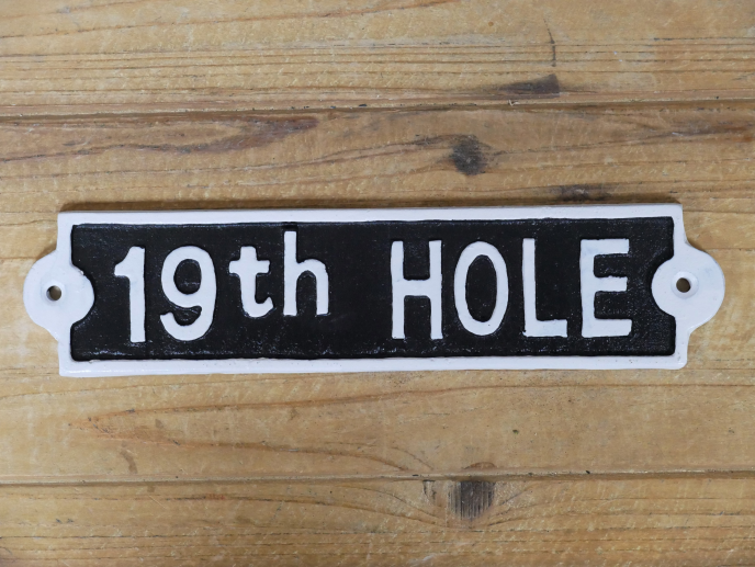 SIGN 19TH HOLE