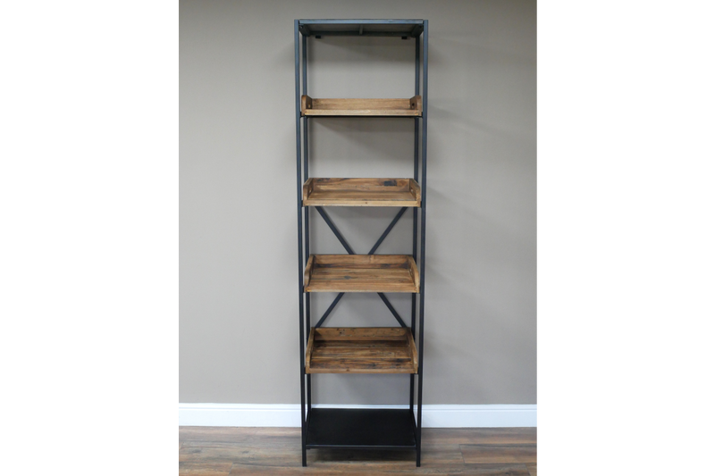 INDUSTRIAL SHELVES NARROW 5 SHELF