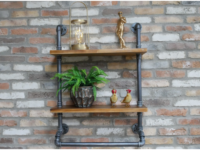 PIPE SHELVES