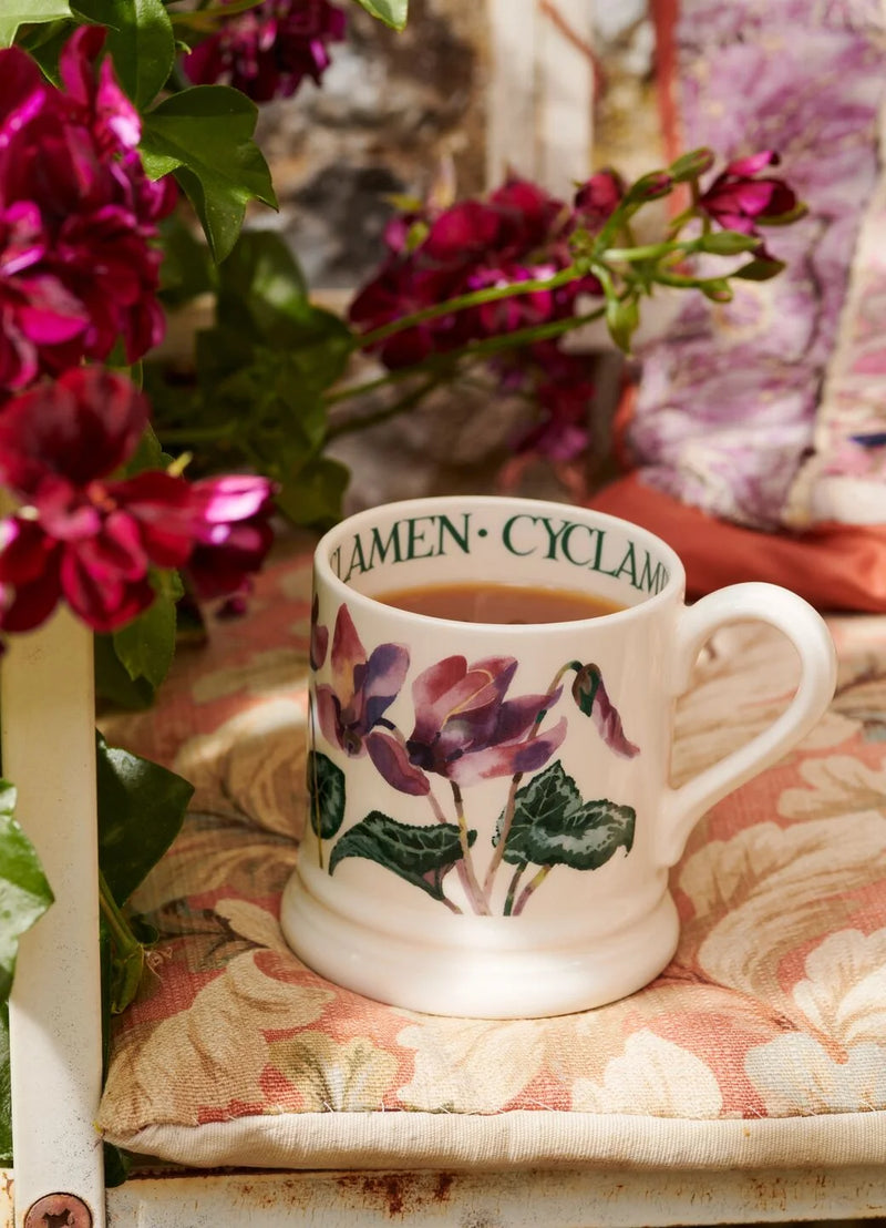 CYCLAMEN 1/2 PINT MUG