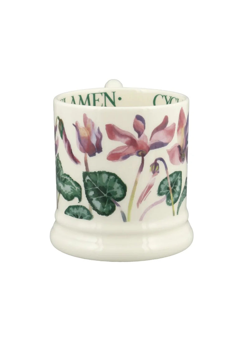 CYCLAMEN 1/2 PINT MUG