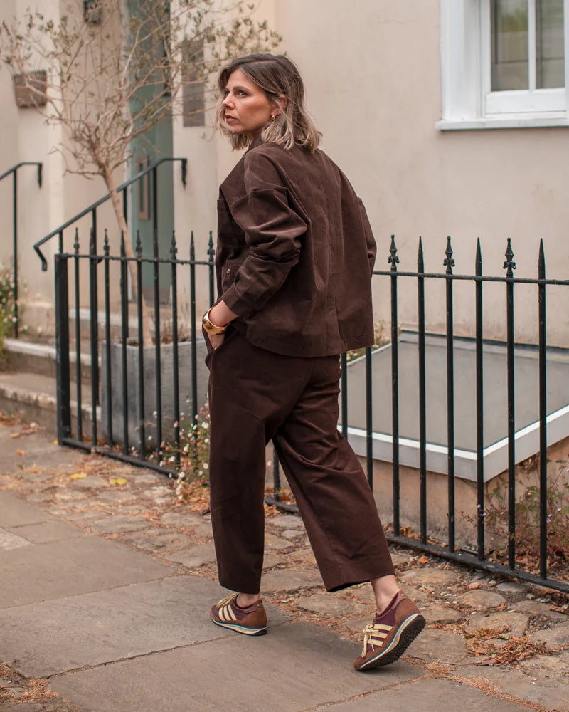 LENNIE JACKET WARM CHOCOLATE