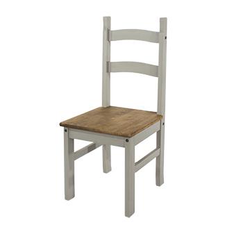 SOLID PINE CHAIRS (PAIR)