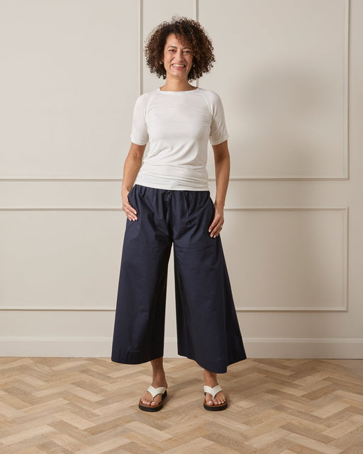 Chalk women’s Maddie top white cotton short sleeve styled outfit