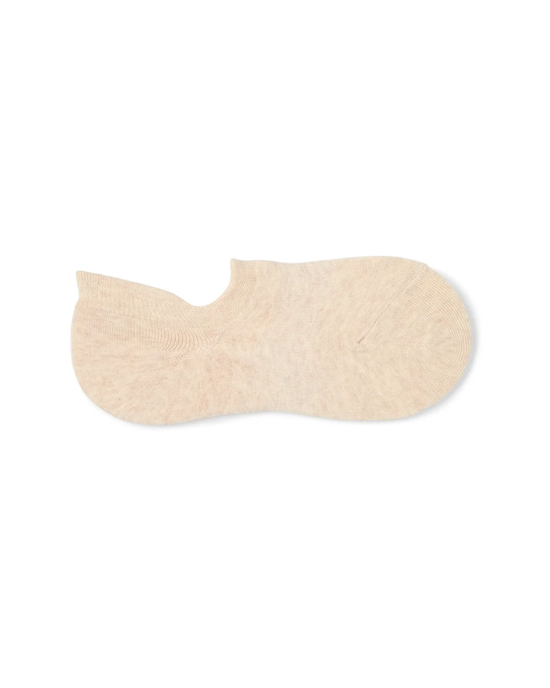 COTTON NO SHOW SOCK OATMEAL