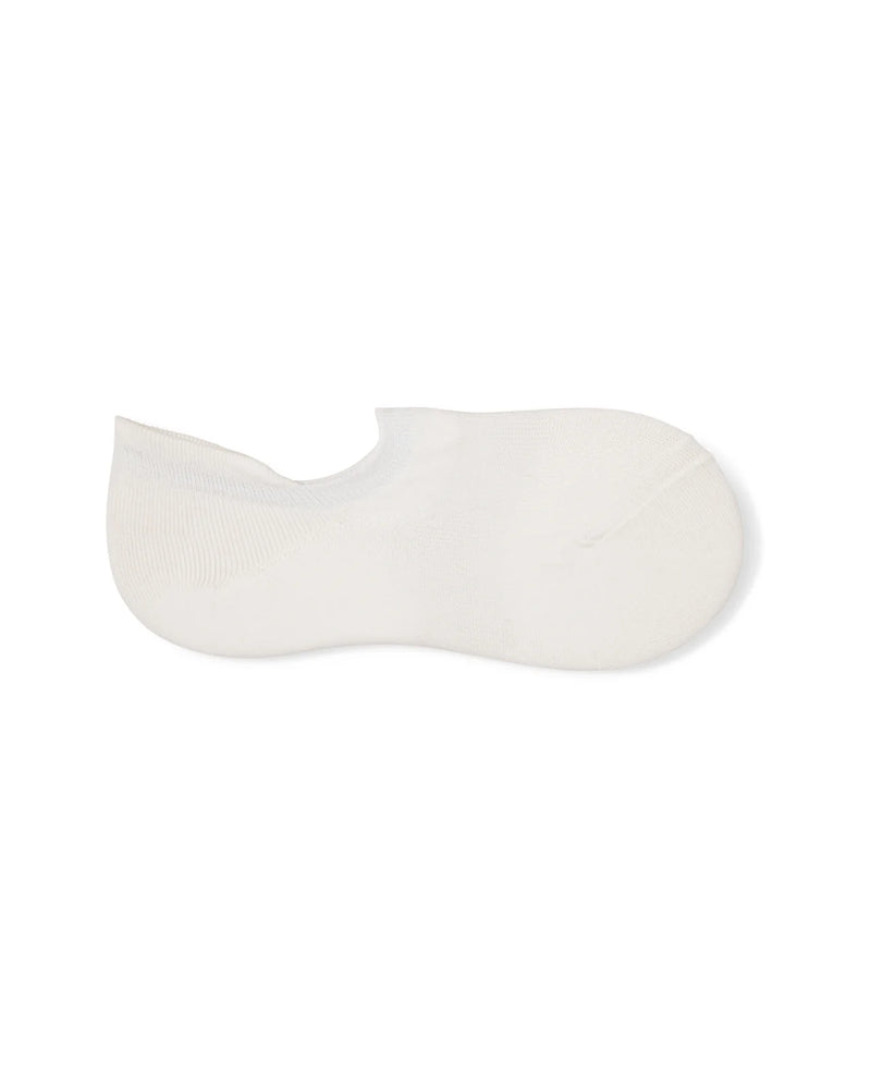 COTTON NO SHOW SOCK IVORY