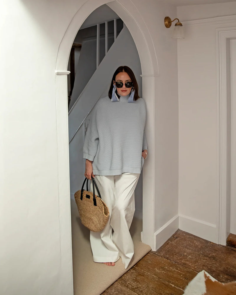 VICKI JUMPER MARL SKY