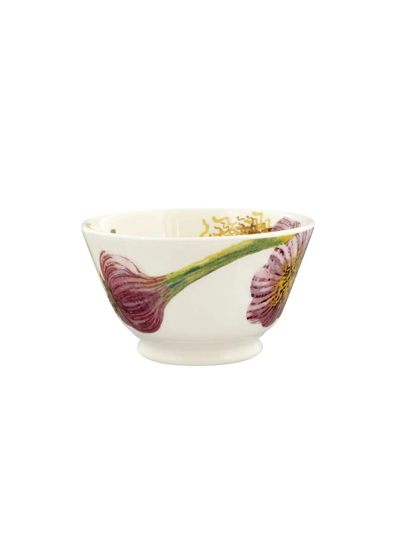 VEGETABLE GARDEN GARLIC SMALL OLD BOWL