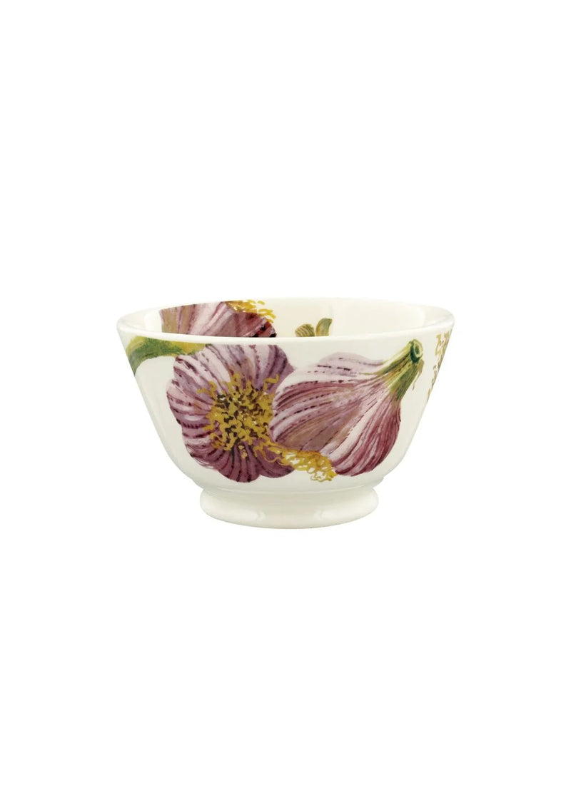 VEGETABLE GARDEN GARLIC SMALL OLD BOWL