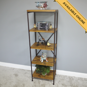 Industrial shelves. A unique and stylish piece, perfect for modern or rustic interiors, 152cm high, 50cm wide, 37cm deep, weighs 12.5kgs.