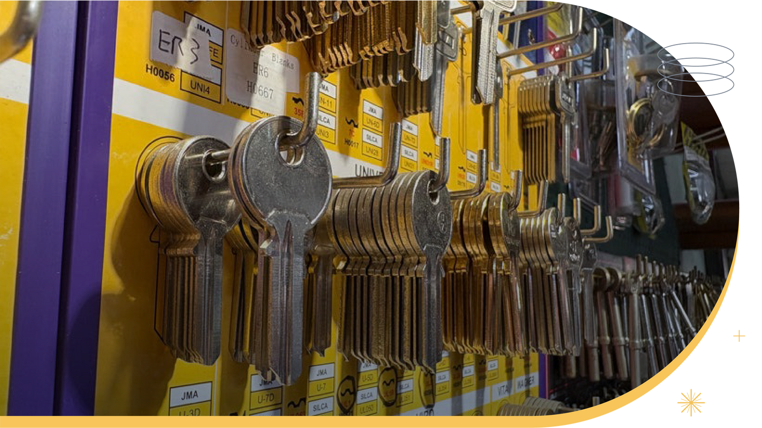 Affordable key cutting service in Alnwick, Northumberland at Proudlock’s House & Home