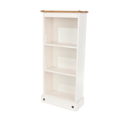 Compact shelving unit with a modest height and slim footprint, perfect for tight spaces or accent displays; dimensions: 103.6cm H × 46cm W × 20cm D; weighs 8 kilograms.