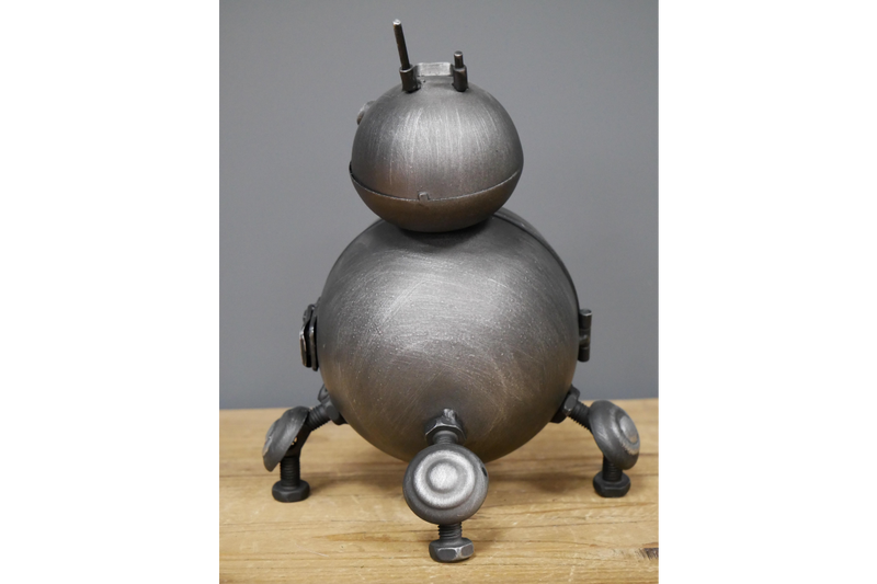 Robot Clock - Lunar Grey