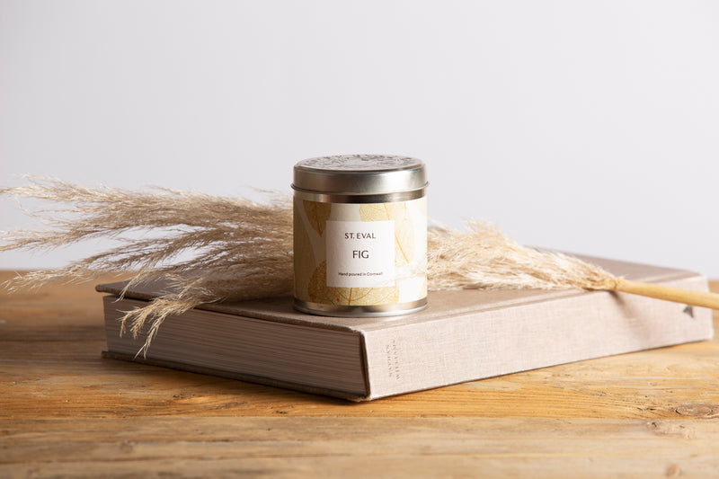 St Eval Garden of Eden Fig Tin Candle