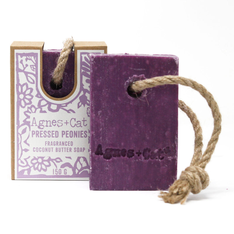 Soap On A Rope Pressed Peonies