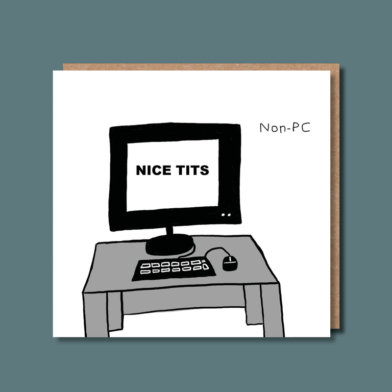 Non-PC Rude Card