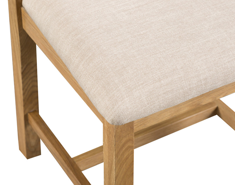 STOCKHOLM Upholstered Cross Back Chair