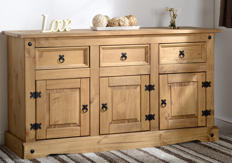 Corona 3 Door 3 Drawer Sideboard