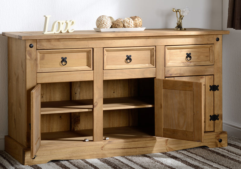 Corona 3 Door 3 Drawer Sideboard