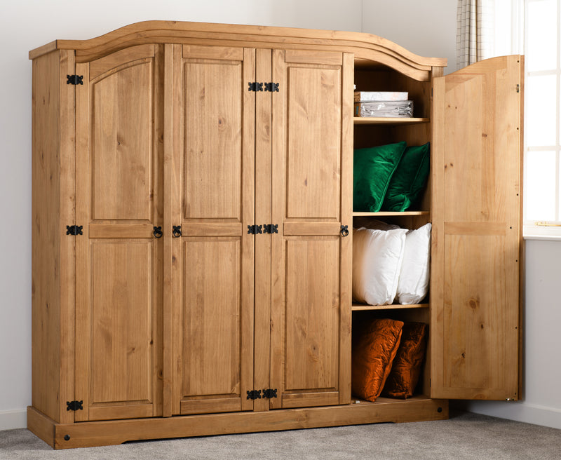 Corona 4 Door Wardrobe