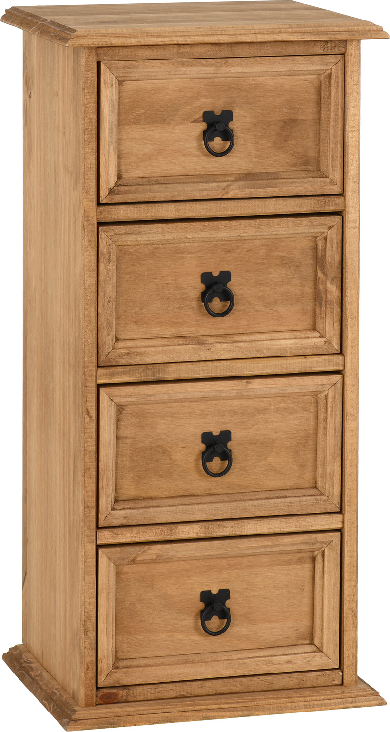 Corona 4 Drawer CD Chest