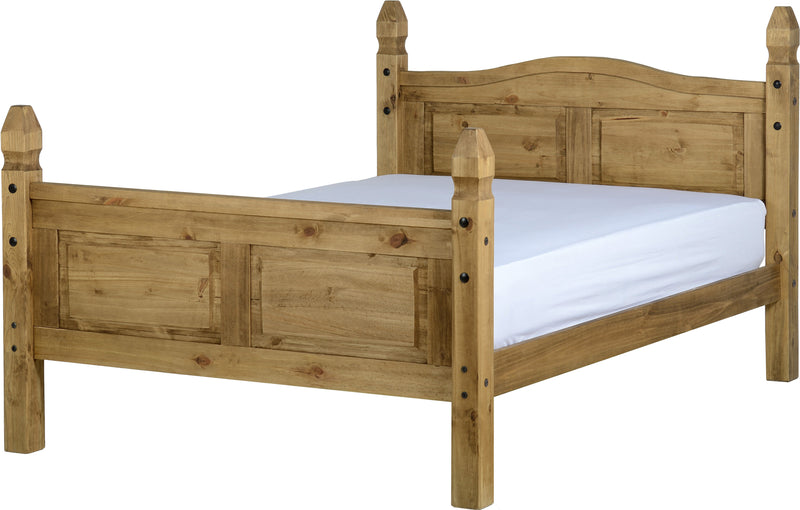Corona 4'6" Bed High Foot End