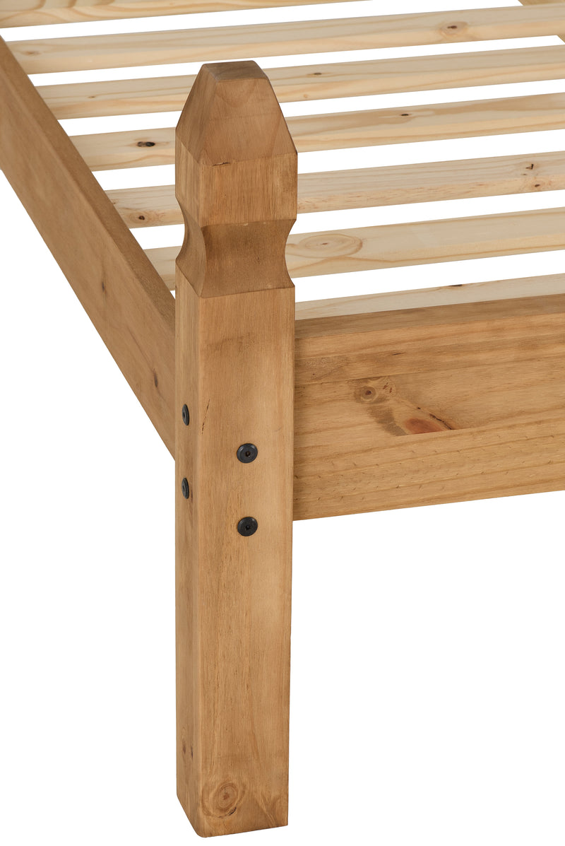 Corona 4'6" Bed Low Foot End