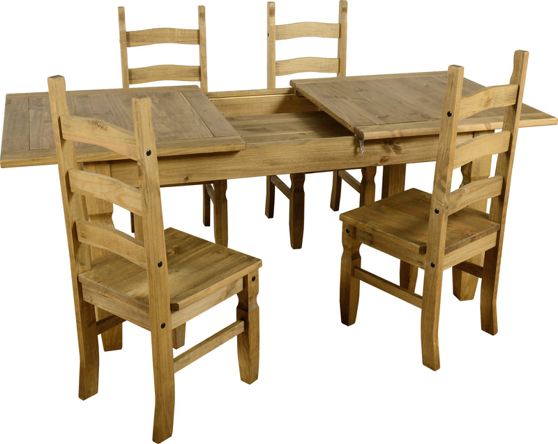 Corona Extending Dining Set - 4 Chairs
