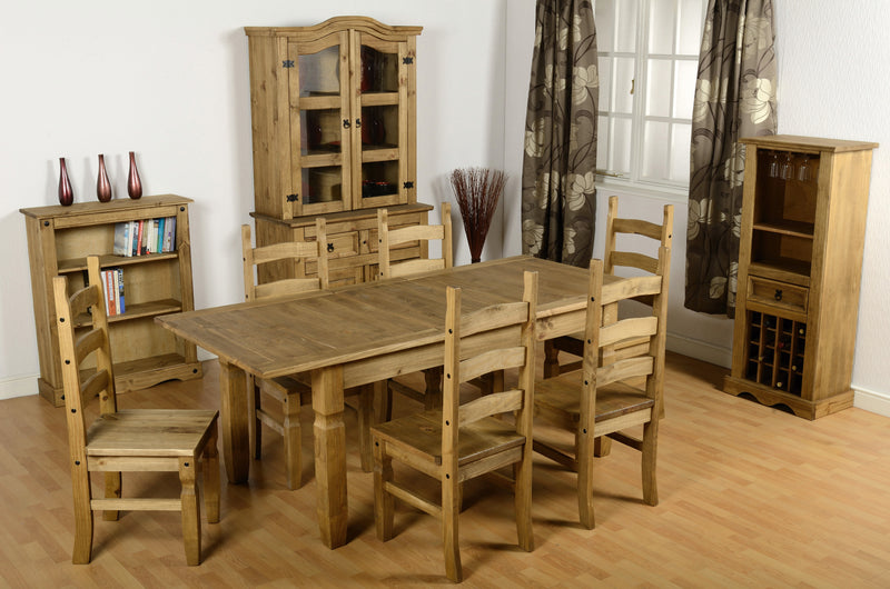 Corona Extending Dining Set - 6 Chairs