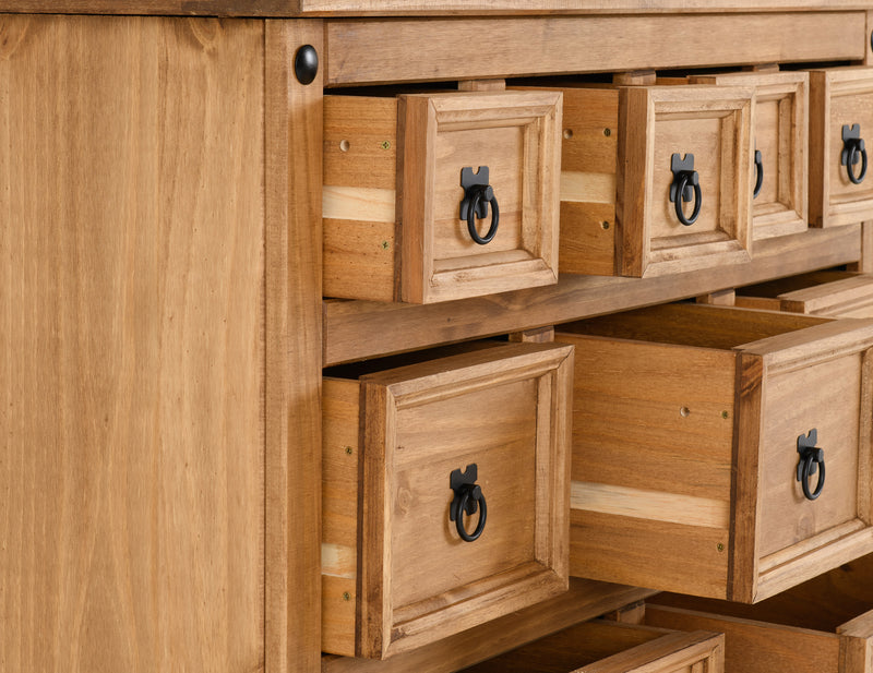 Corona 4+3+2 Drawer Merchant Chest