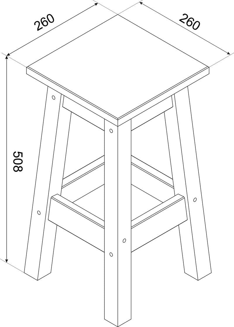 Corona Dove Kitchen Stools