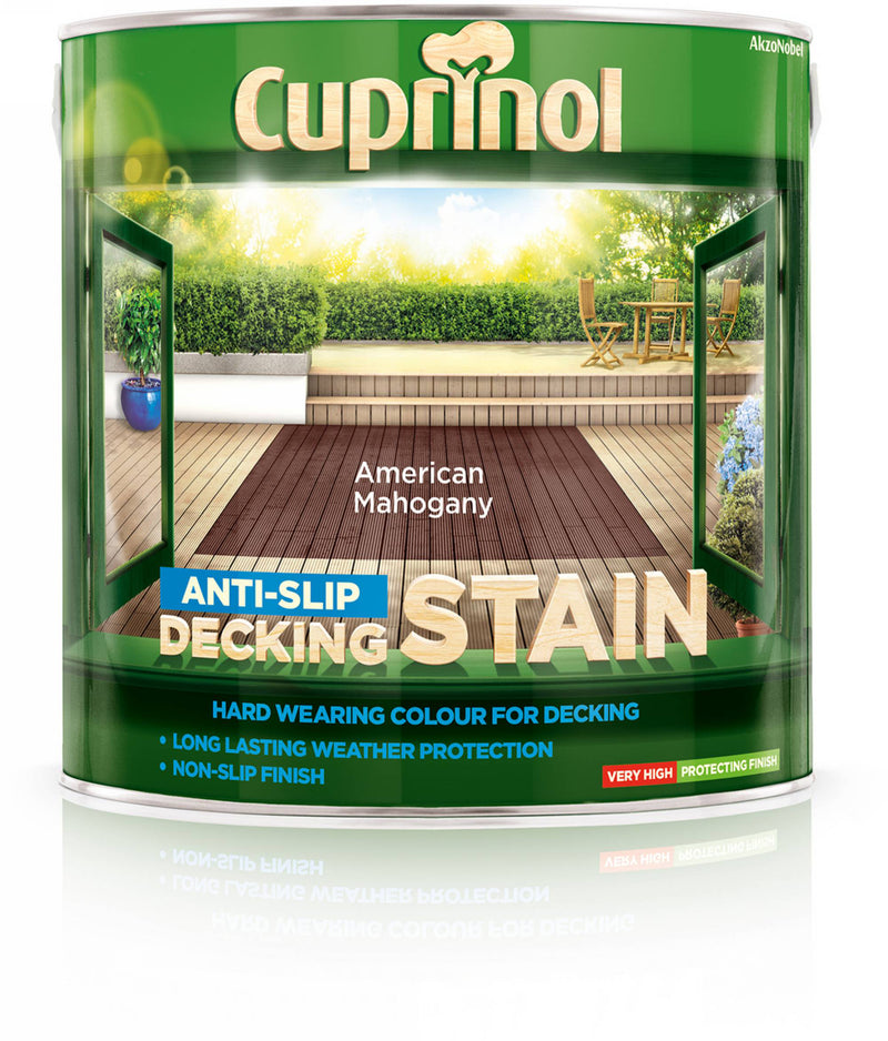 Cuprinol Decking Stain - American Mahogany