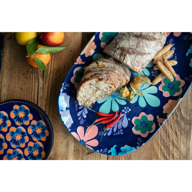 Maxwell & Williams Majolica Large Blue Platter