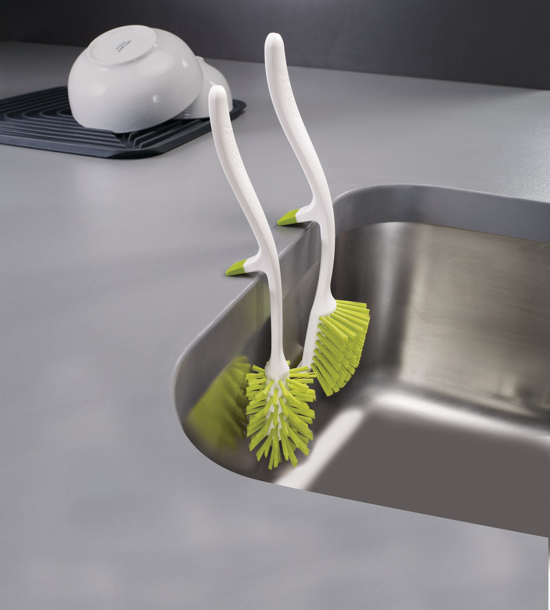 Joseph Joseph Edge Dish Brush - Green