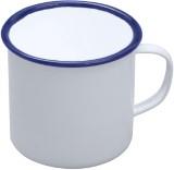 Falcon White Enamel Mug