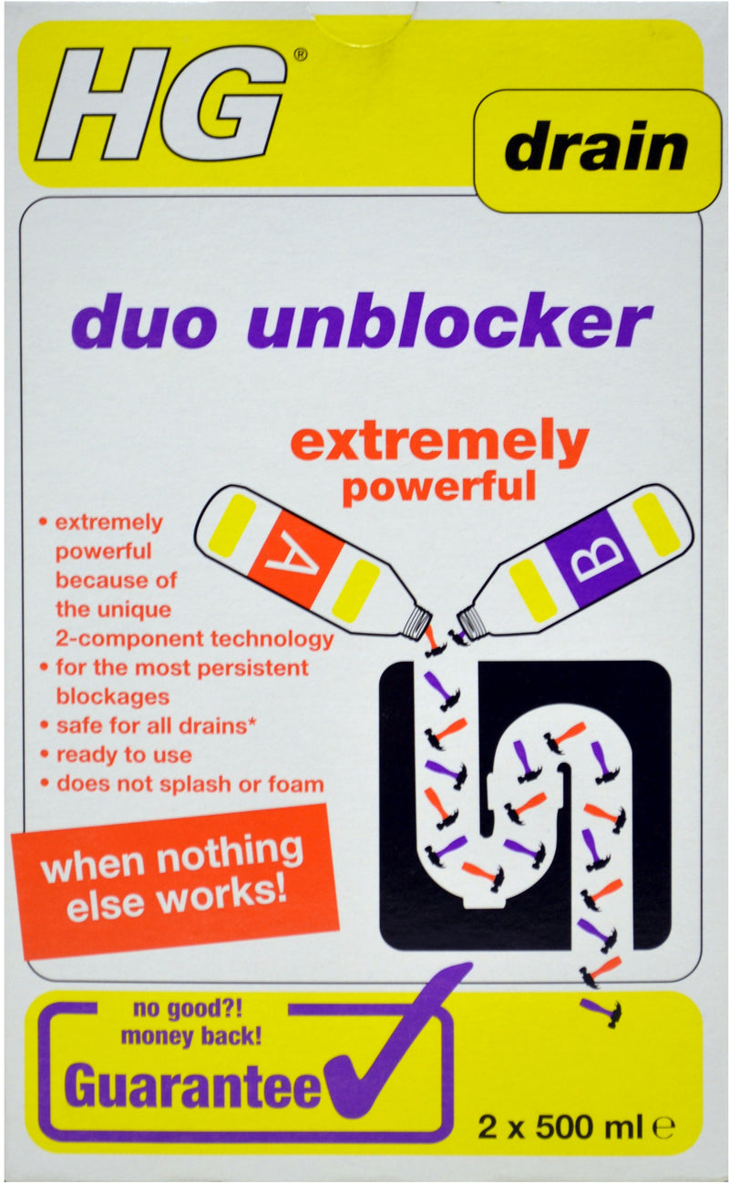HG Duo Drain Unblocker
