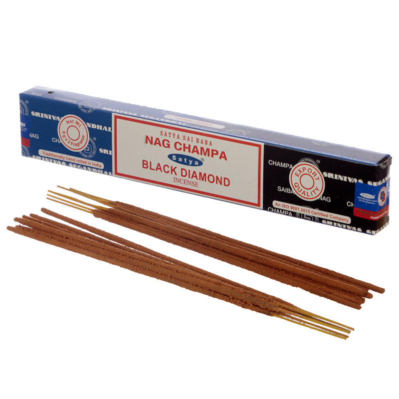 Satya Nag Champa & Black Diamond Incense