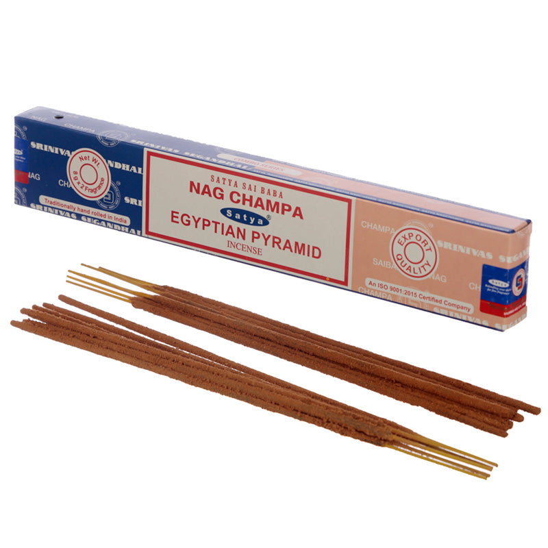 Satya Nag Champa & Egyptian Pyramid Incense