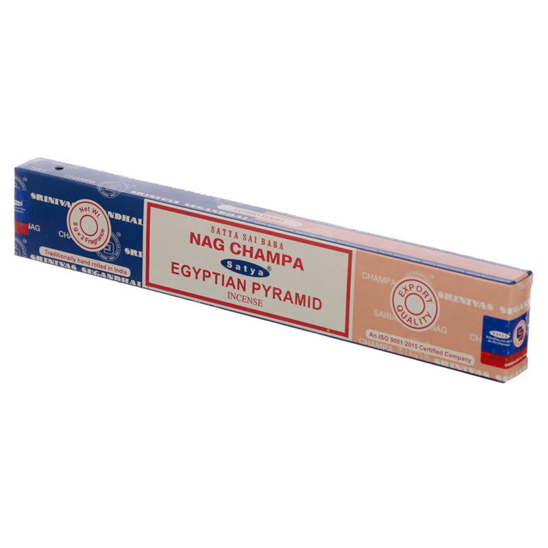 Satya Nag Champa & Egyptian Pyramid Incense