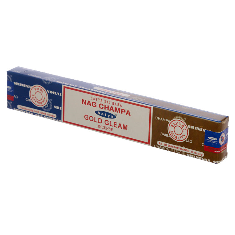 Satya Nag Champa & Gold Gleam Incense