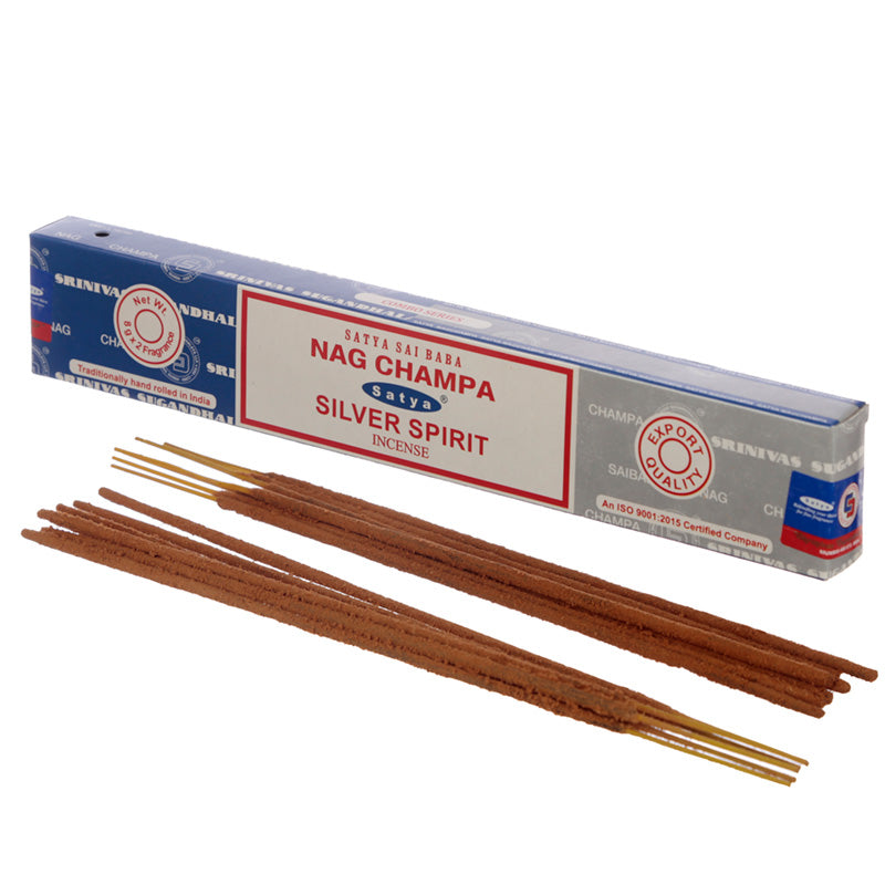Satya Nag Champa & Silver Spirit Incense
