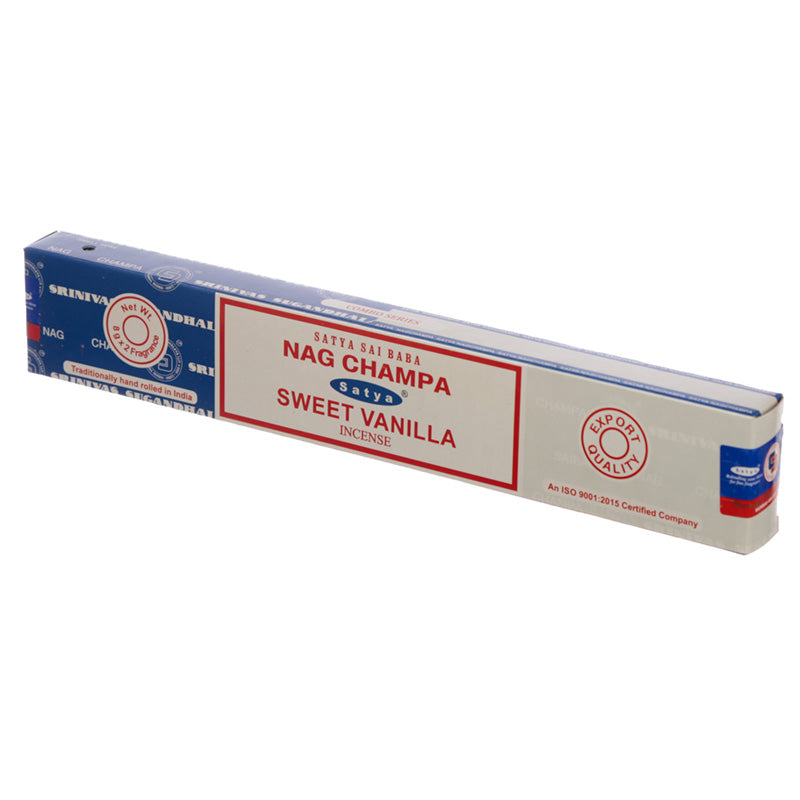 Satya Nag Champa & Sweet Vanilla Incense