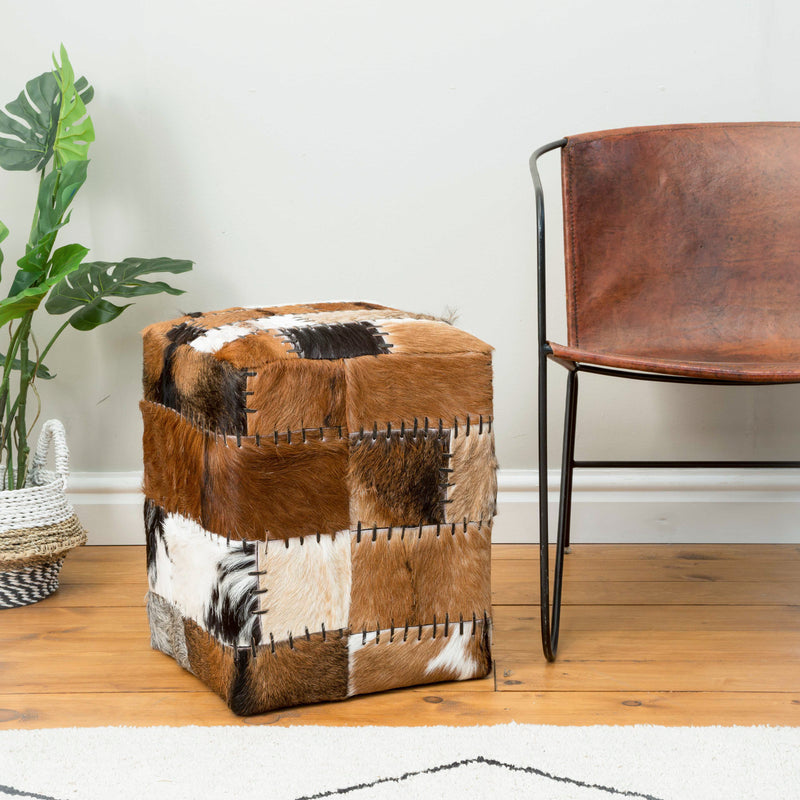 SHERPA Patchwork Box Stool