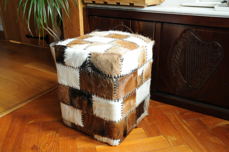 SHERPA Patchwork Box Stool