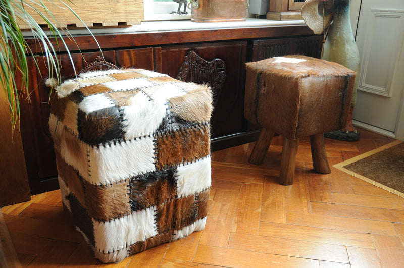 SHERPA Patchwork Box Stool